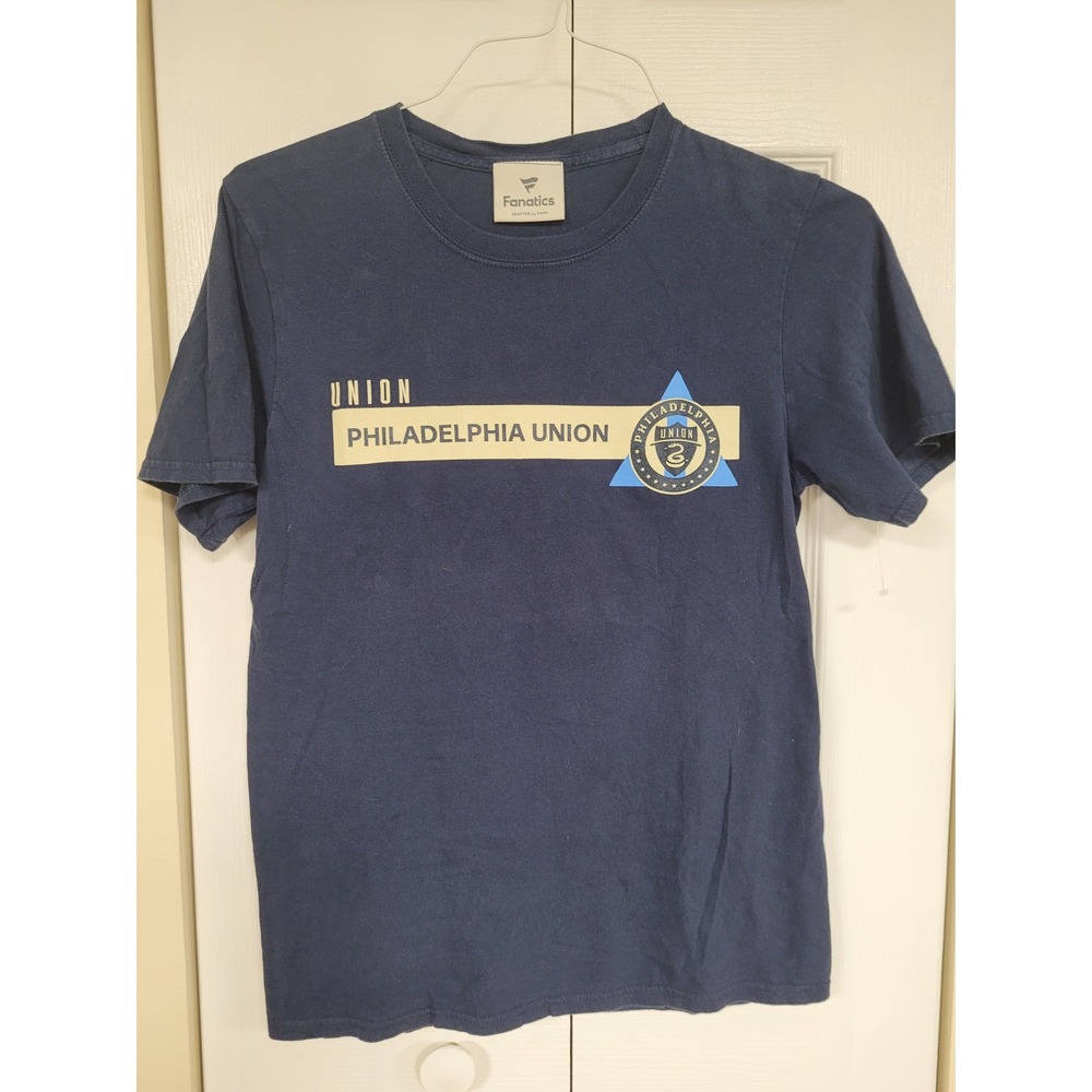 Philadelphia Union MLS Navy Blue Fanatics Graphic T Shirt - Kids